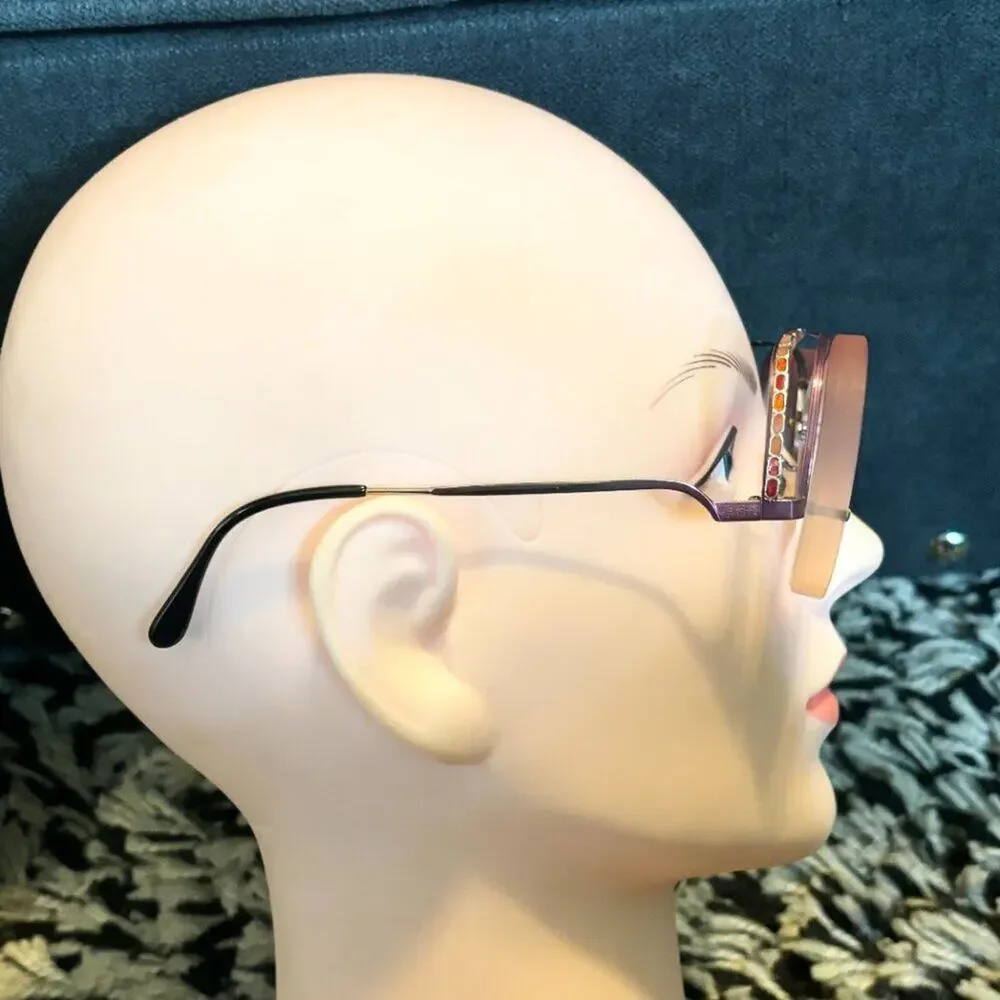 VTG TURA Half Rim Glasses Frames 70s 80s Made in Japan